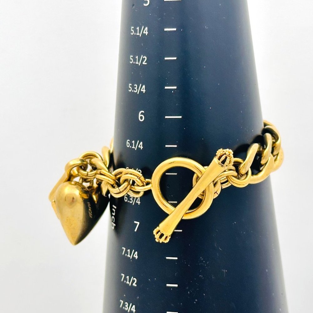 Juicy Couture Chunky Heart Bracelet - Small - Picture 4 of 4